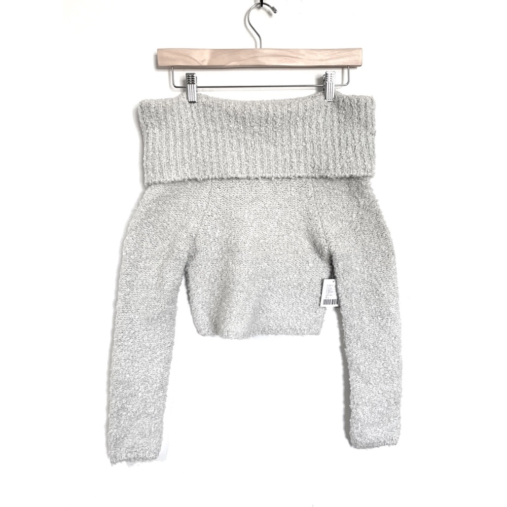 NWT UO Off the Shoulder Cropped Sweater - Picture 3 of 8